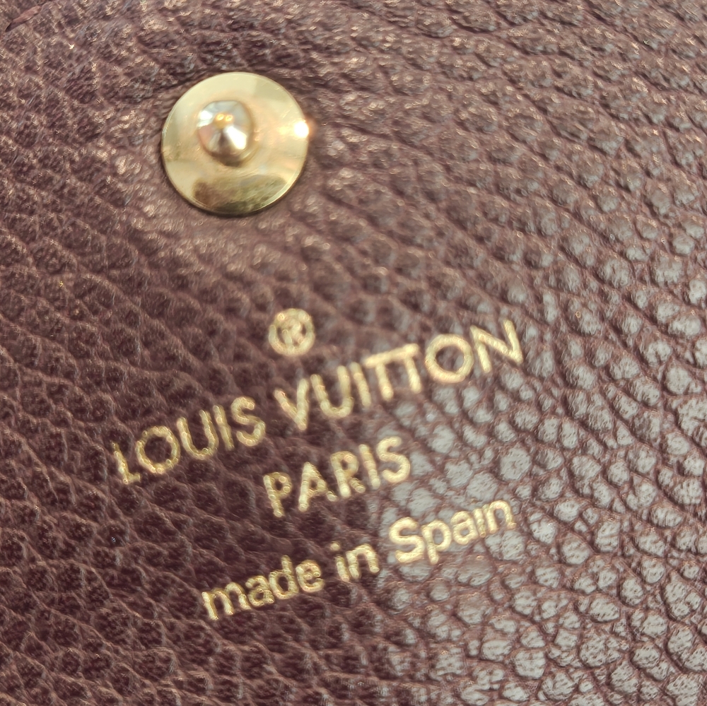 Louis Vuitton Dark Brown Embossed Wallet - Picture 7 of 14